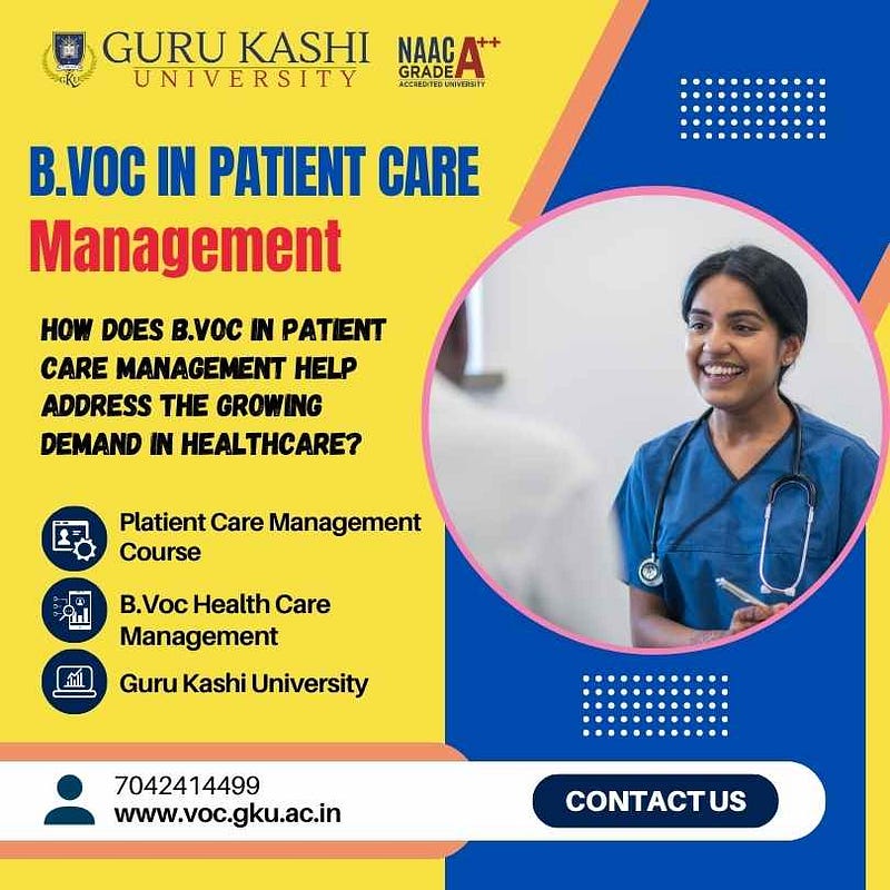 BVOC in patient care management