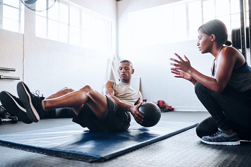 A fitness trainer needs to constantly keep up with the industry