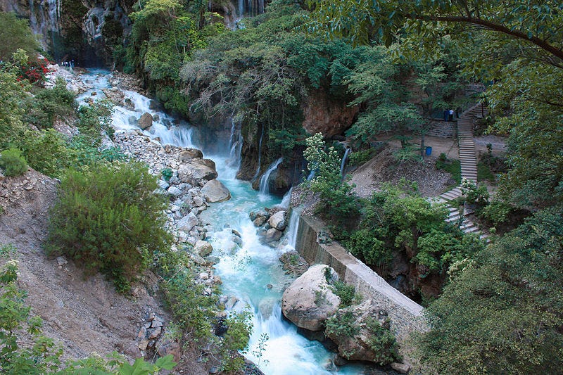 Crystal Clear Waters of Tolantongo River