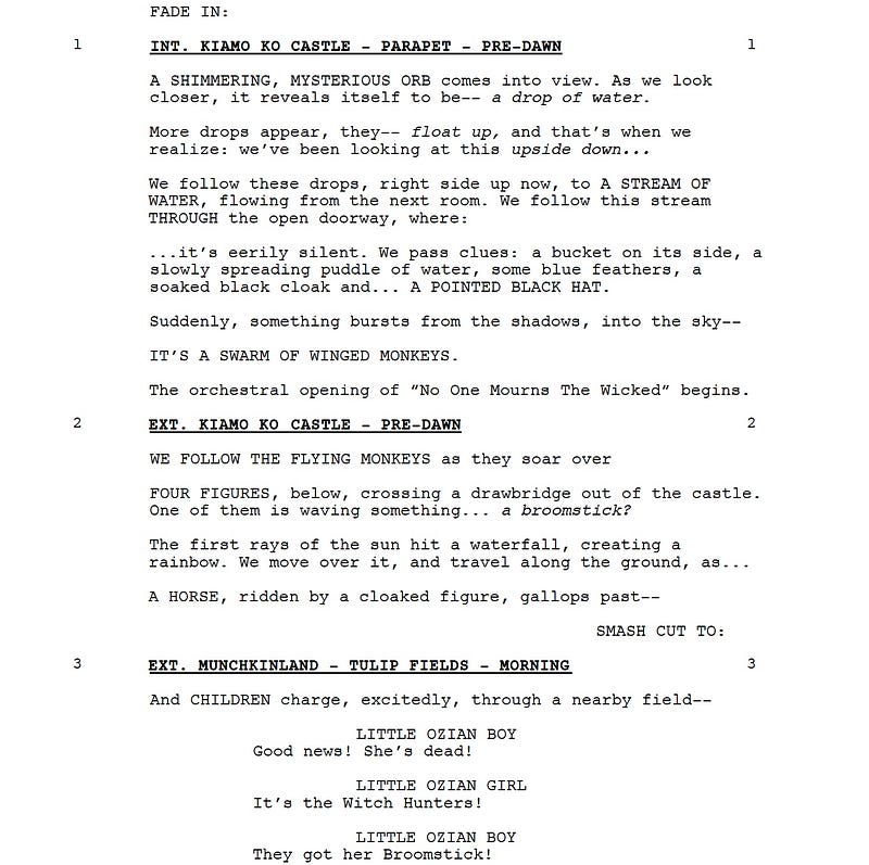 Page One: “Wicked” (2024)