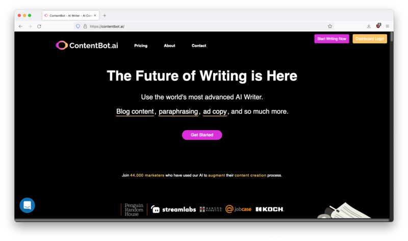 Contentbot Advanced AI Writer