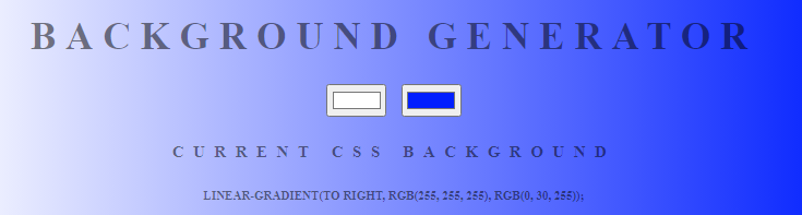Background Generator
