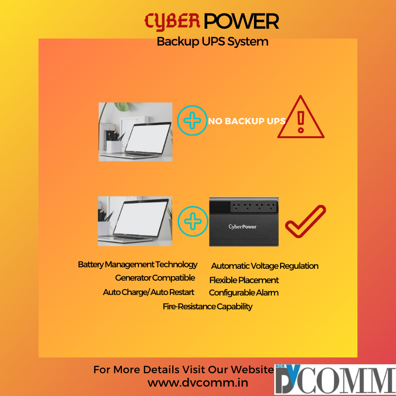 Cyber Power Backup UPS System