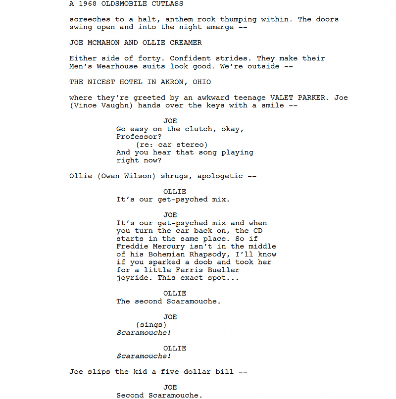 Page One: “The Internship” (2013)