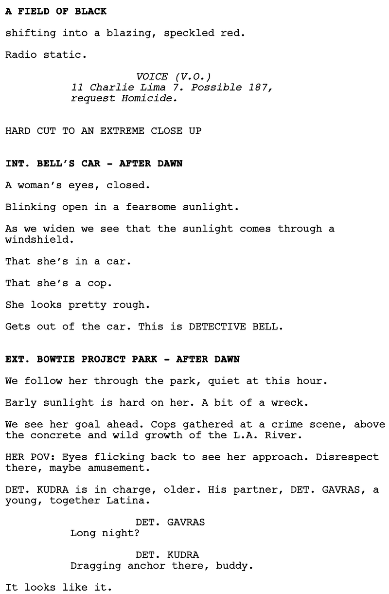Page One: “Destroyer” (2018)