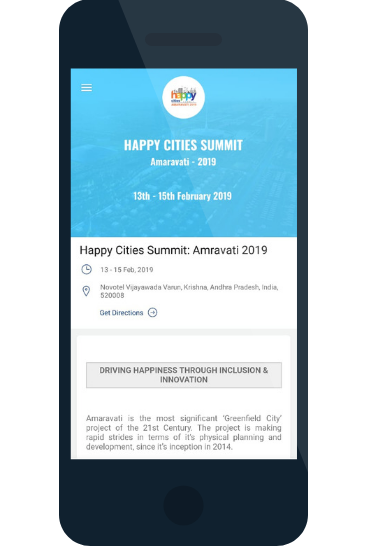 happy cities summit app