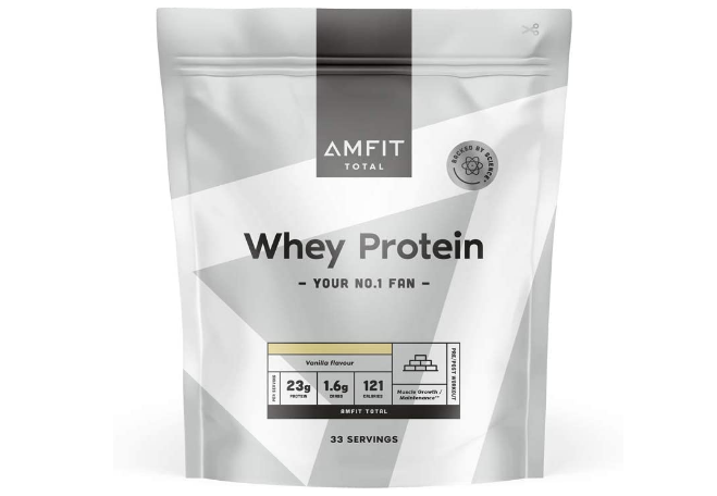 Whey protein powder package