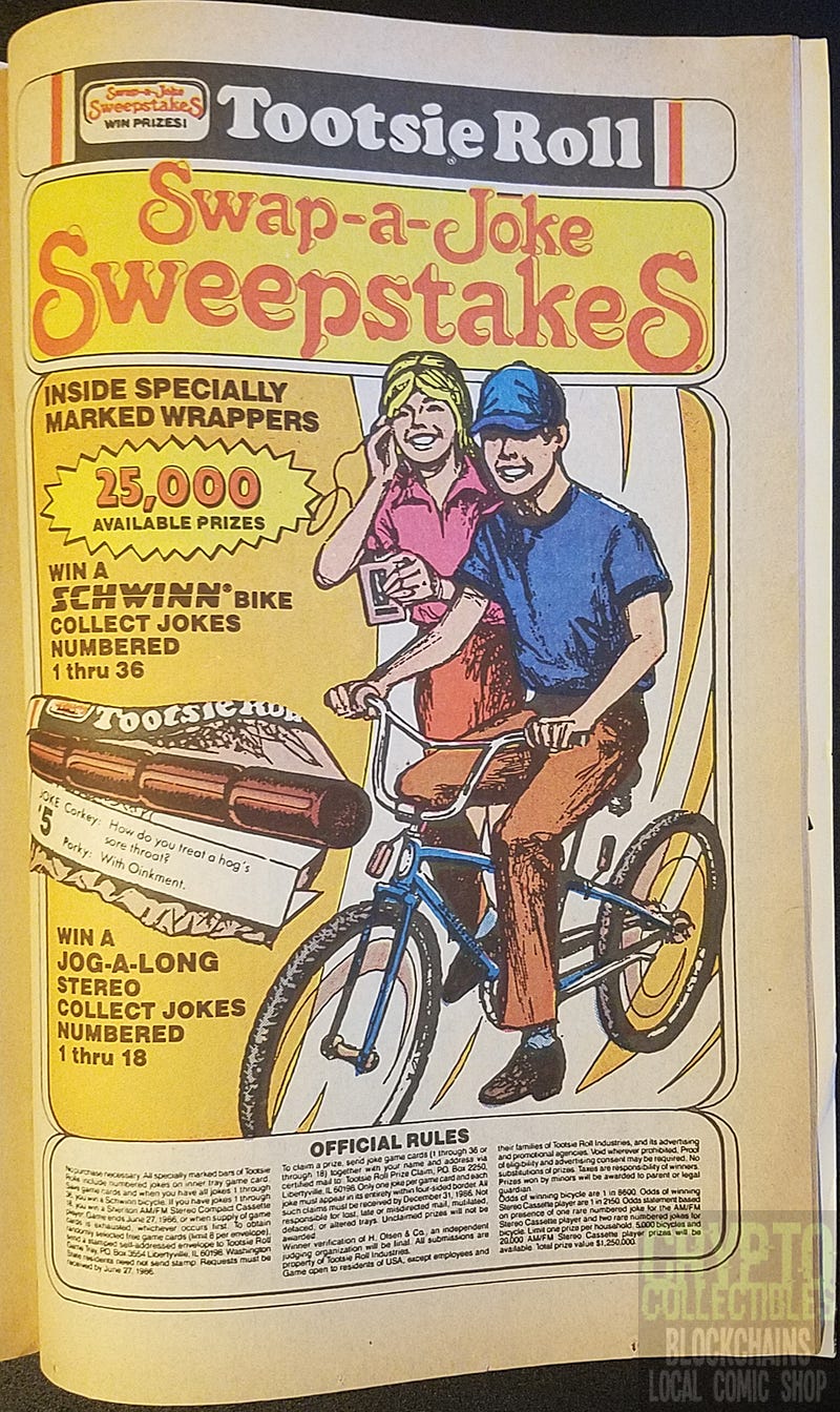Vintage Comic Book Ads from the 80s – Crypto Collectibles – Medium