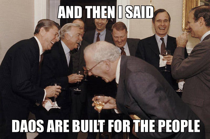 The truth beyond DAO’s hype: billionaire laughing meme