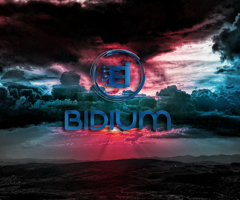 BIDIUM is a decentralized crypto currency exchange