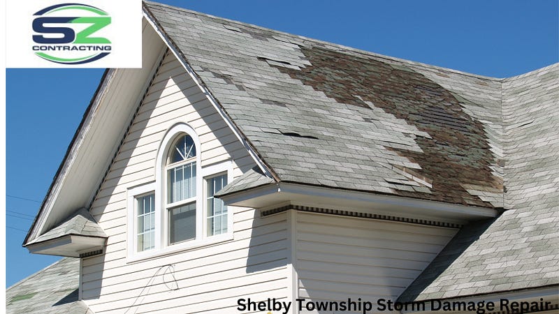 Shelby Township Storm Damage Repair