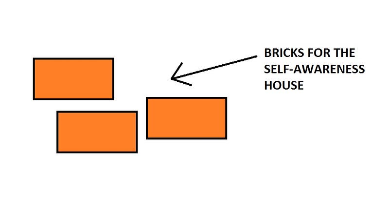 Image of bricks for the self-awareness house