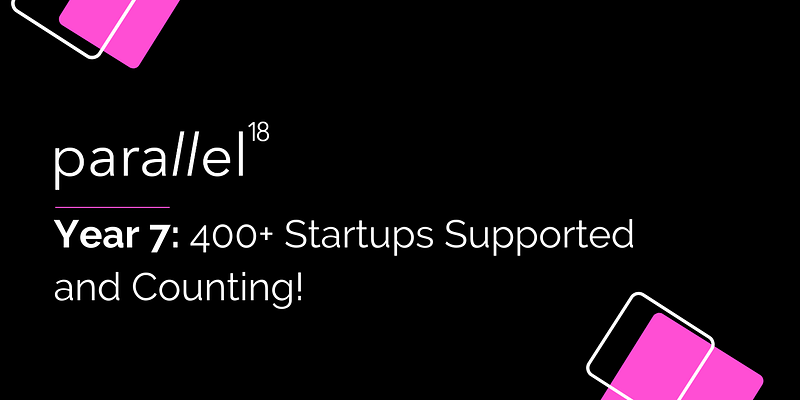 parallel18 — Year 7: 400+ Startups Supported and Counting