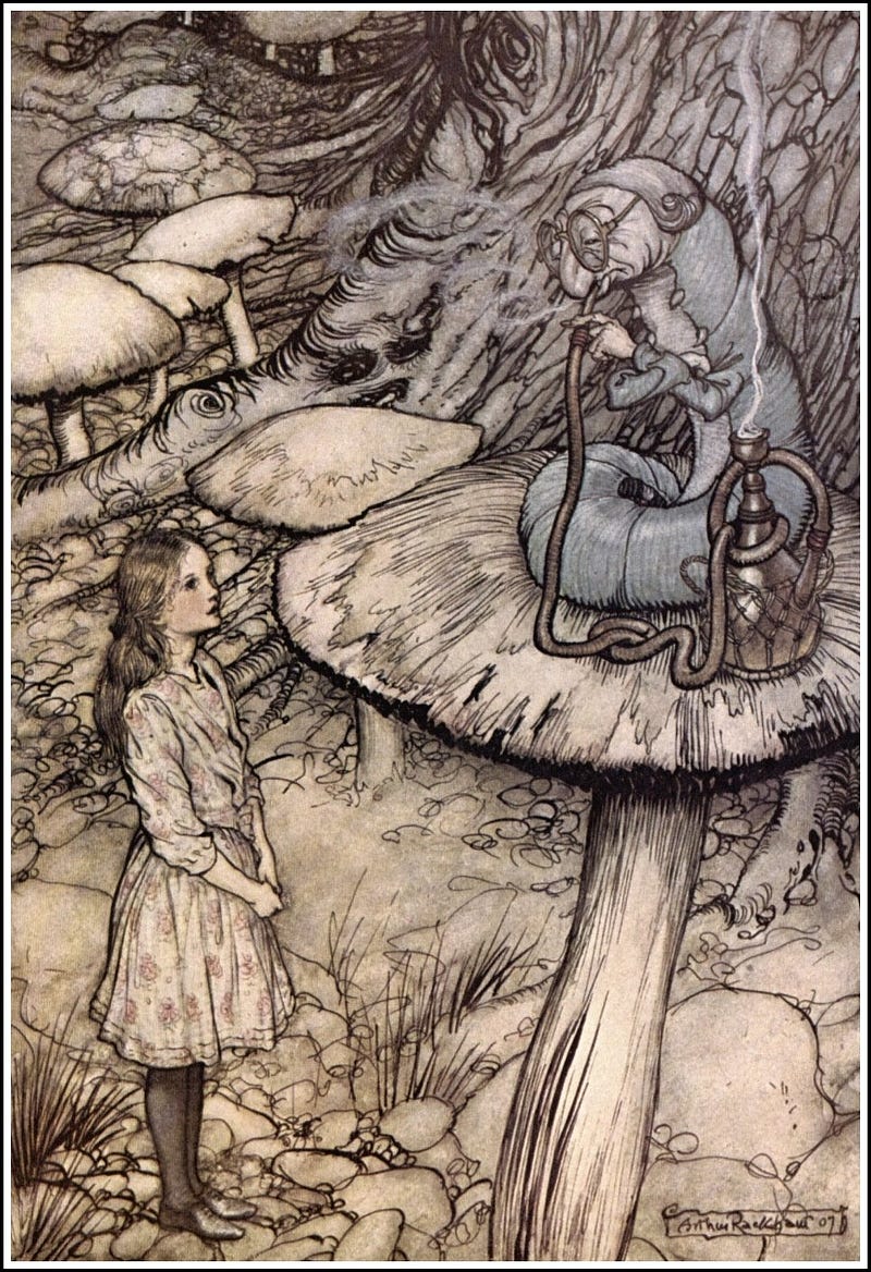 Arthur Rackham s Illustrations of Alice s Adventures in Wonderland