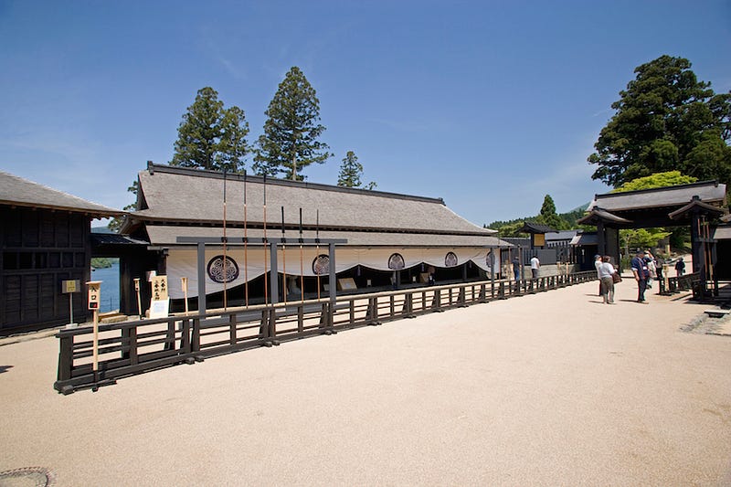 A reconstruction of the Old Hakone Checkpoint in Kanagawa Prefecture from Japan’s Edo period (1603–1868)