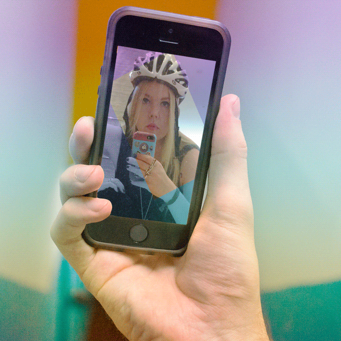 young teen selfies iphone