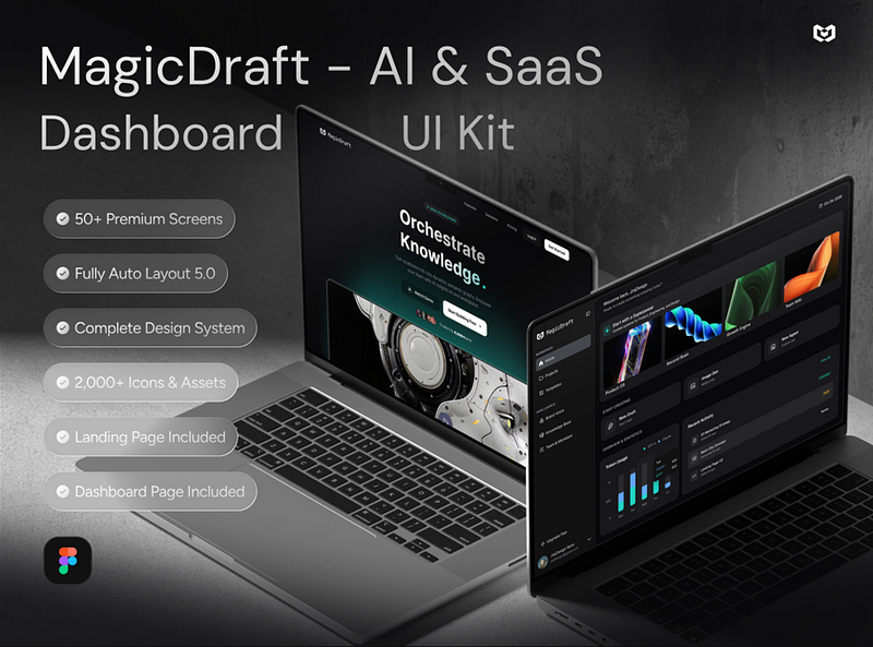 MagicDraft — AI & SaaS Dashboard