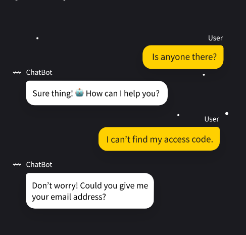 customer support with chatbot — bigradar.io