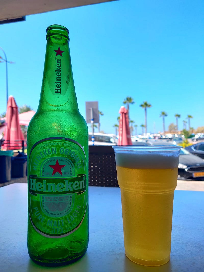 Heineken Beer. Amizur Nachshoni