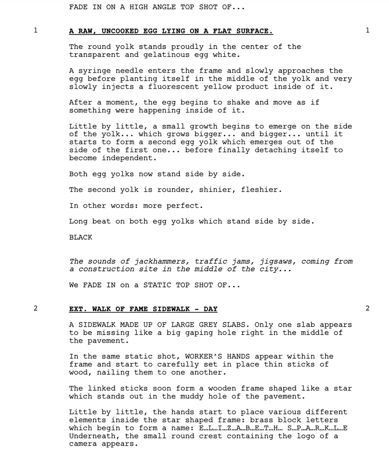 Page One: “The Substance” (2024)