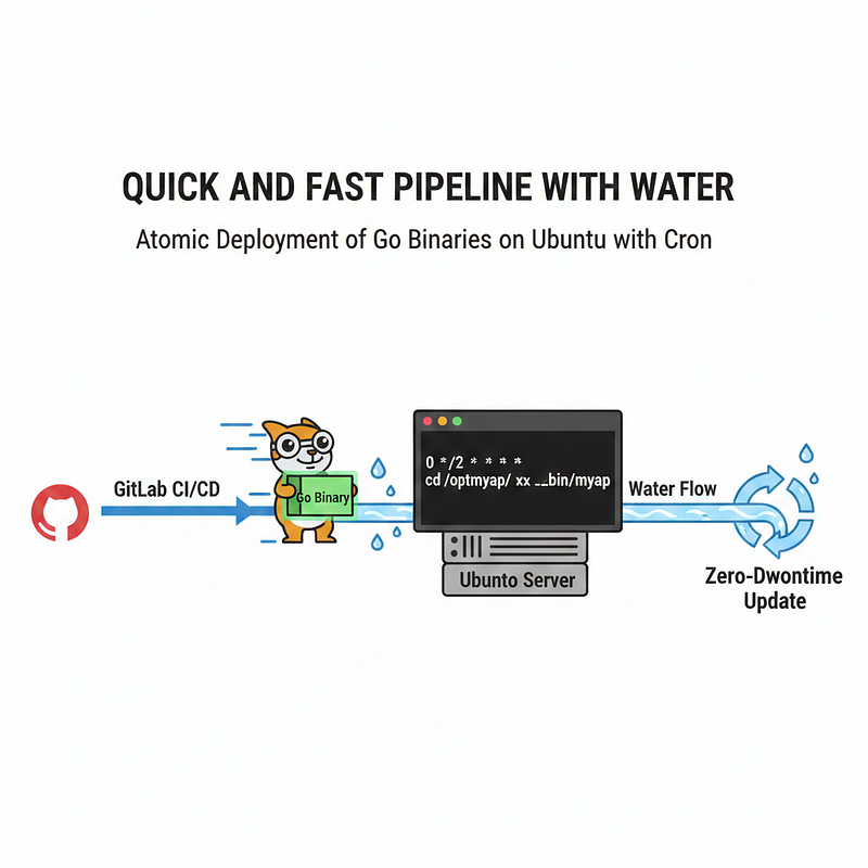 Atomic Deployment of Go Binaries on Ubuntu with Cron