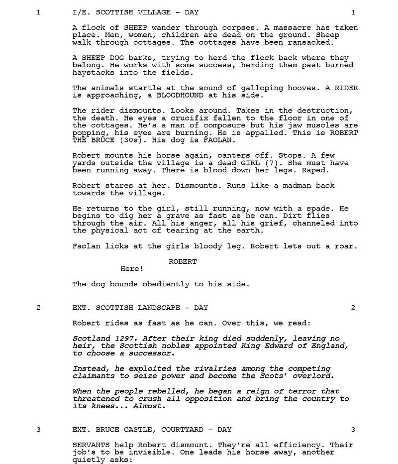 Page One: “Outlaw King” (2018)
