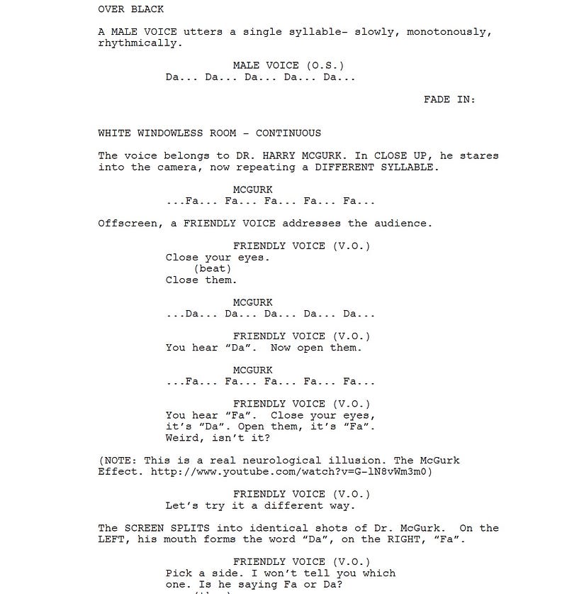 Page One: “Focus” (2015)