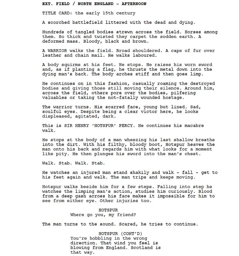 Page One: “The King” (2019)