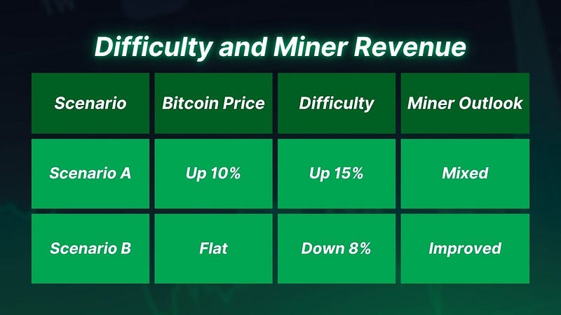 Difficulty and Miner Revenue