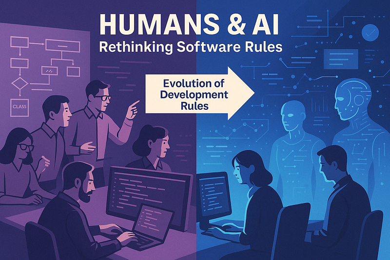 Rethinking Software Development Rules in the Age of AI