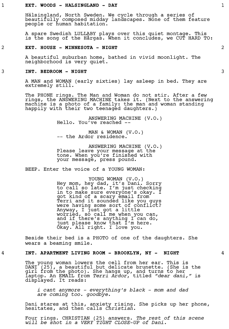 Page One: ‘Midsommar’ (2019)