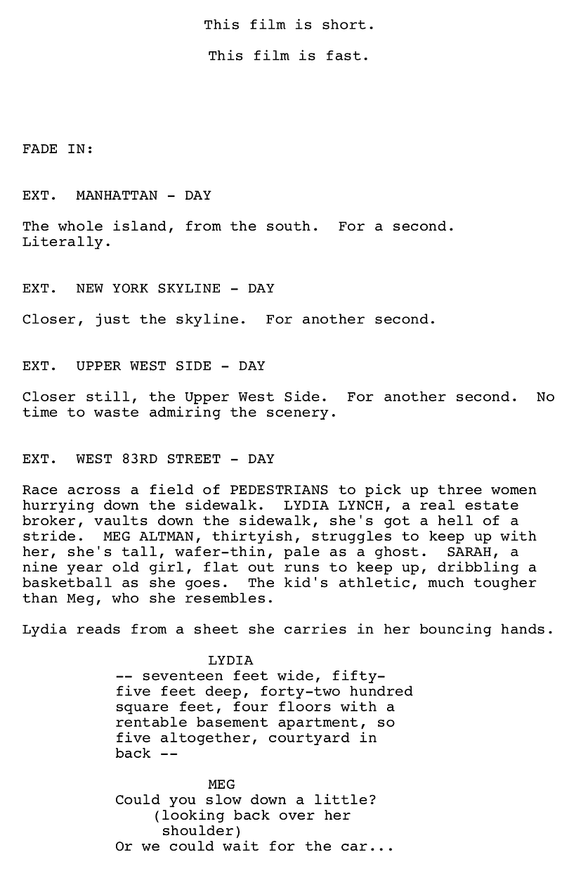 Page One: ‘Panic Room’ (2002)