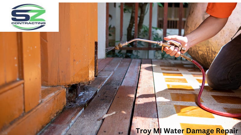 Troy MI Water Damage Repair