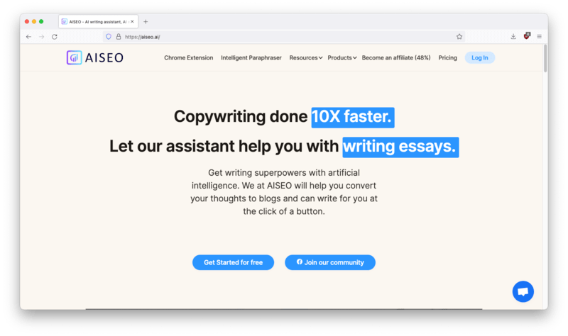 AI SEO copywriter