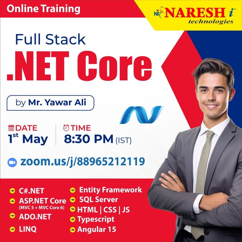 Best Dot Net Training Institutes in Hyderabad | NareshIT