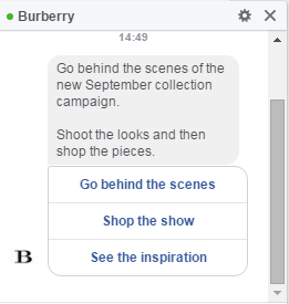 Burberry Fashion Chatbot 