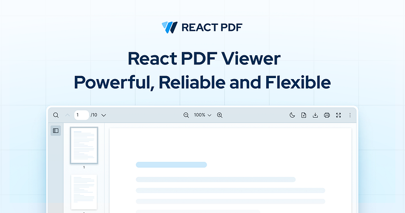 React PDF: Powerful, Reliable and Flexible