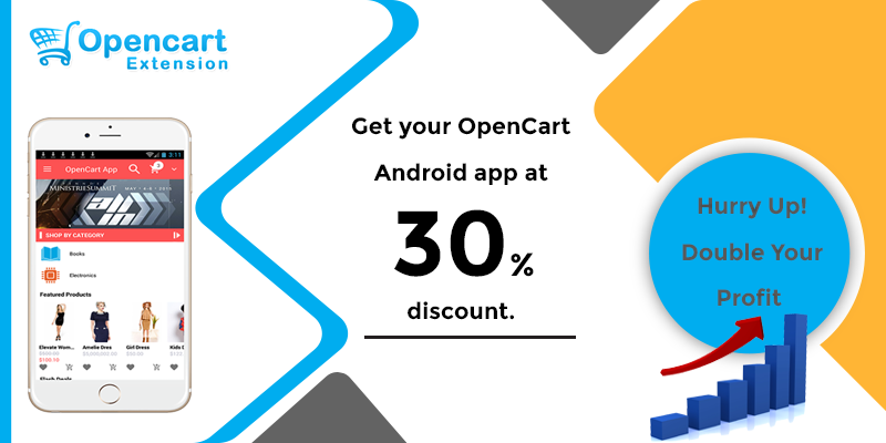 discount offer banner for App for OpenCart Website