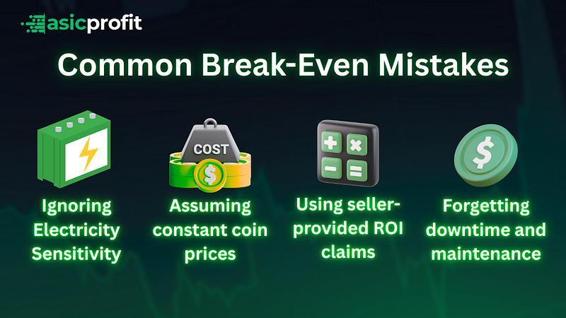Common Break-Even Mistakes