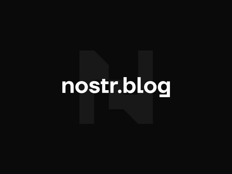 Why I’m moving to the Nostr protocol and why I think it’s the future of web3.0 and social networks.