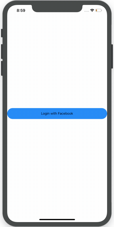 ios - How to Display the Facebook login page when button is
