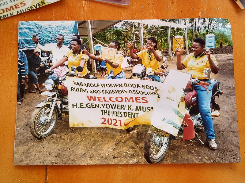 Members of the KWBBRFA at the Kabarole Industrial Fair in early 2020.