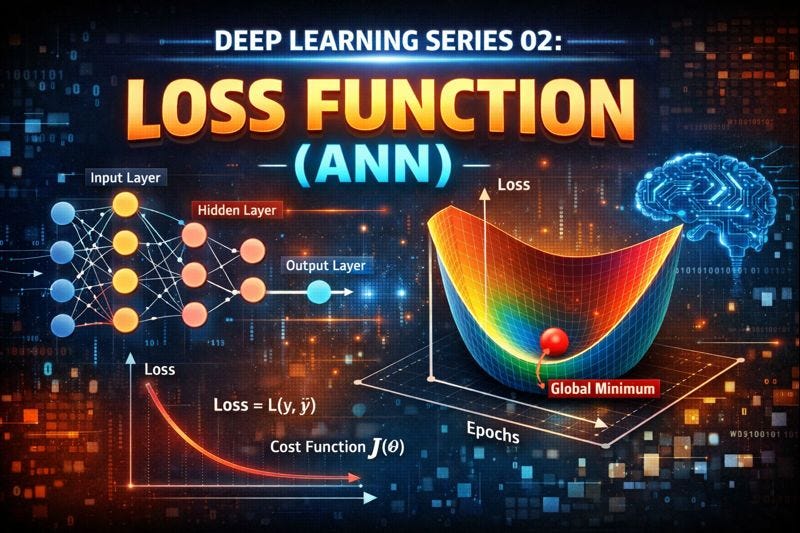 Deep Learning Series 02: Loss Function (ANN)