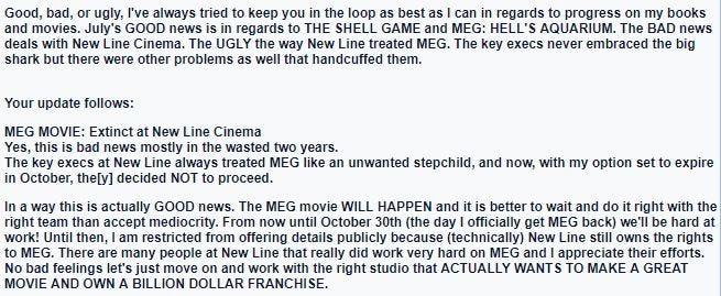 The Meg Statement 