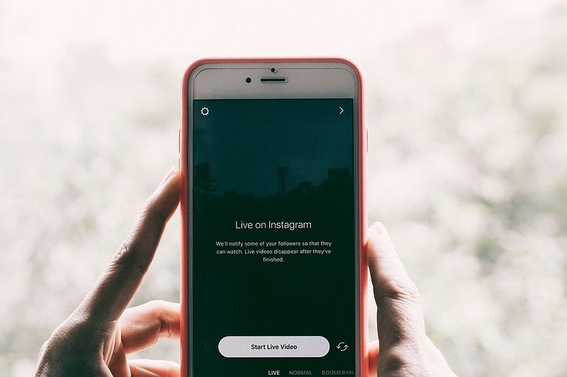 live-streaming event