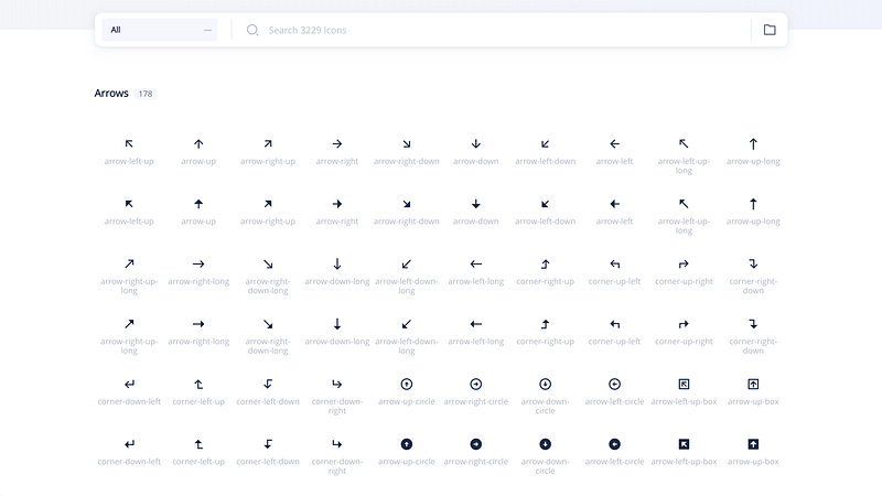 2,800+ icons in line and fill styles. Best for apps that need both outline and solid variants.