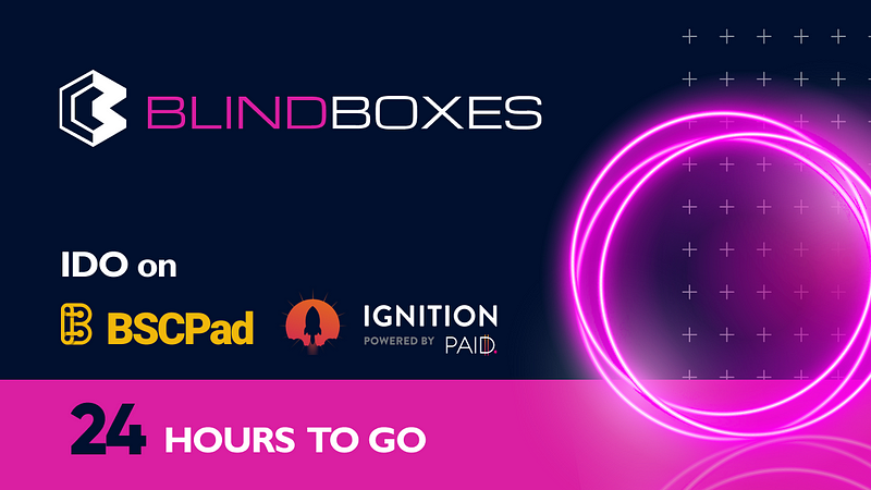 Blind Boxes IDO in less than 24 hours!