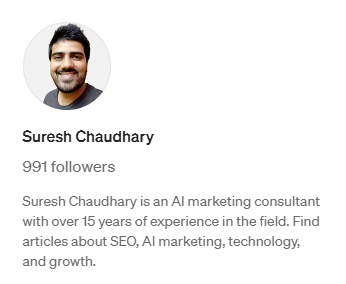 medium about bio content