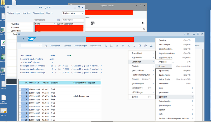 Debugging SAP ABAP Trace HTTP requests and SSL Certification Issues