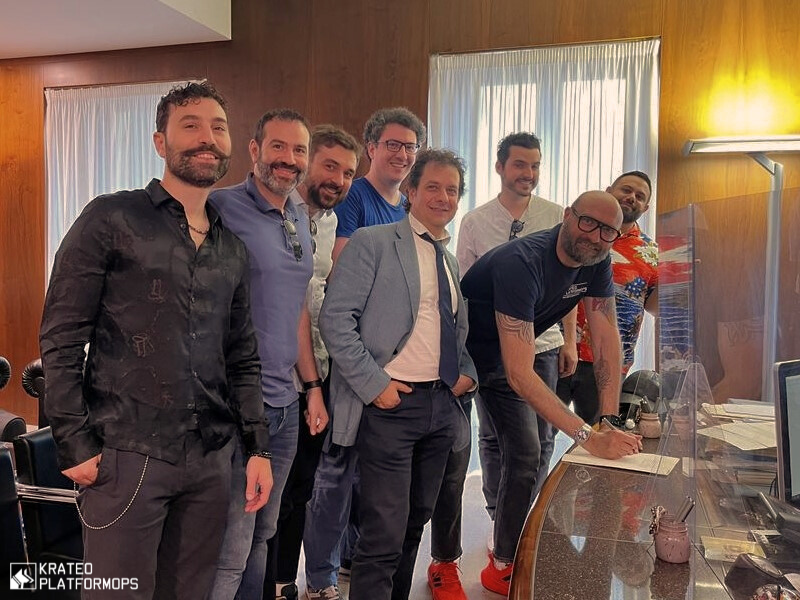 Krateo Srl is now officially here as the result of a company branch by Kiratech S.p.a. and the entry of the partners: Diego Braga, Leonardo di Donato, Lorenzo Fontana, Luca Bertelli, Marcello Majonchi, Michele Solazzo, Pierluigi Scardazza and Vincenzo Ferme.